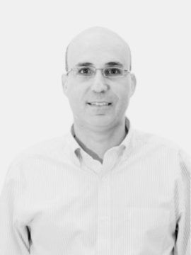 Portrait of a man with a smile on his face