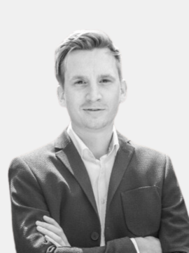 Portrait of a man with a smile on his face