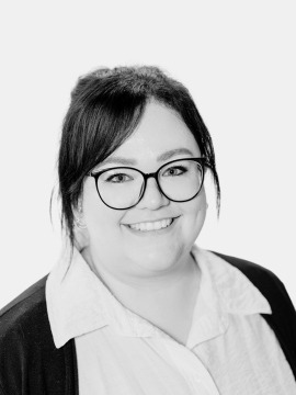 Portrait of a woman with a smile on her face