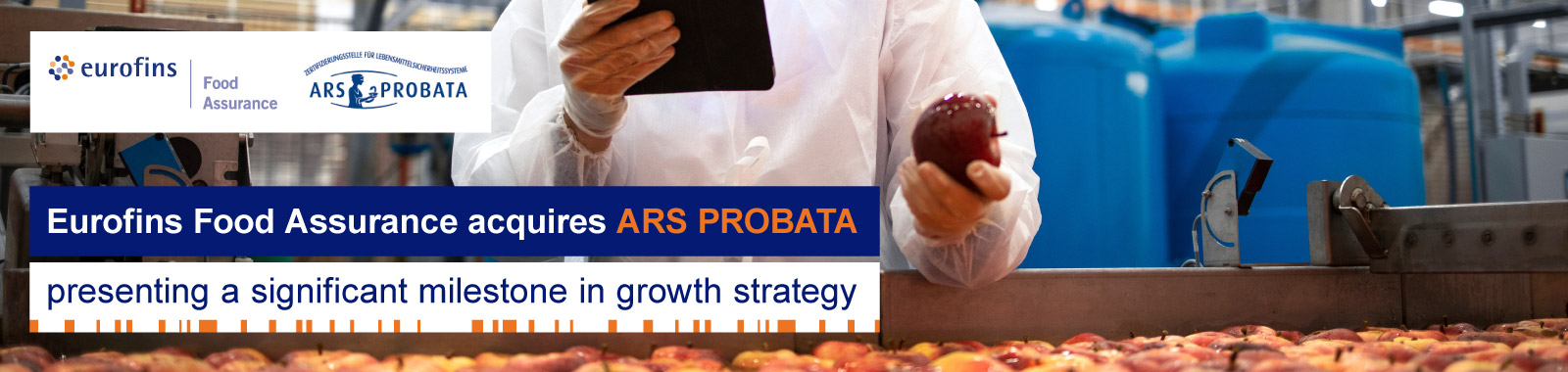 FA - Eurofins Food Assurance acquires ARS PROBATA